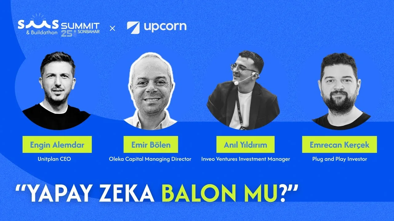 AI Agent'lar SaaS'lardan 10 kat büyük pazar mı, balon mu? – Engin Alemdar, Emir Bölen, Anıl Yıldırım, Emrecan Kerçek