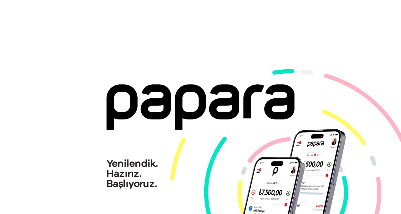 Papara kurumsal kimliğini yeniledi Papara kurumsal kimliğini yeniledi