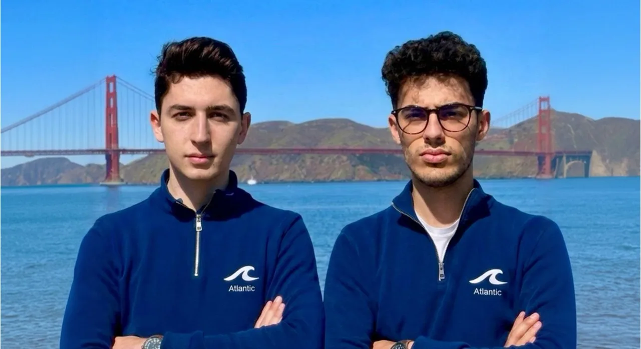 17 ve 18 yaşındaki iki girişimcinin kurduğu Atlantic, 5 milyon dolar değerlemeyle yatırım aldı