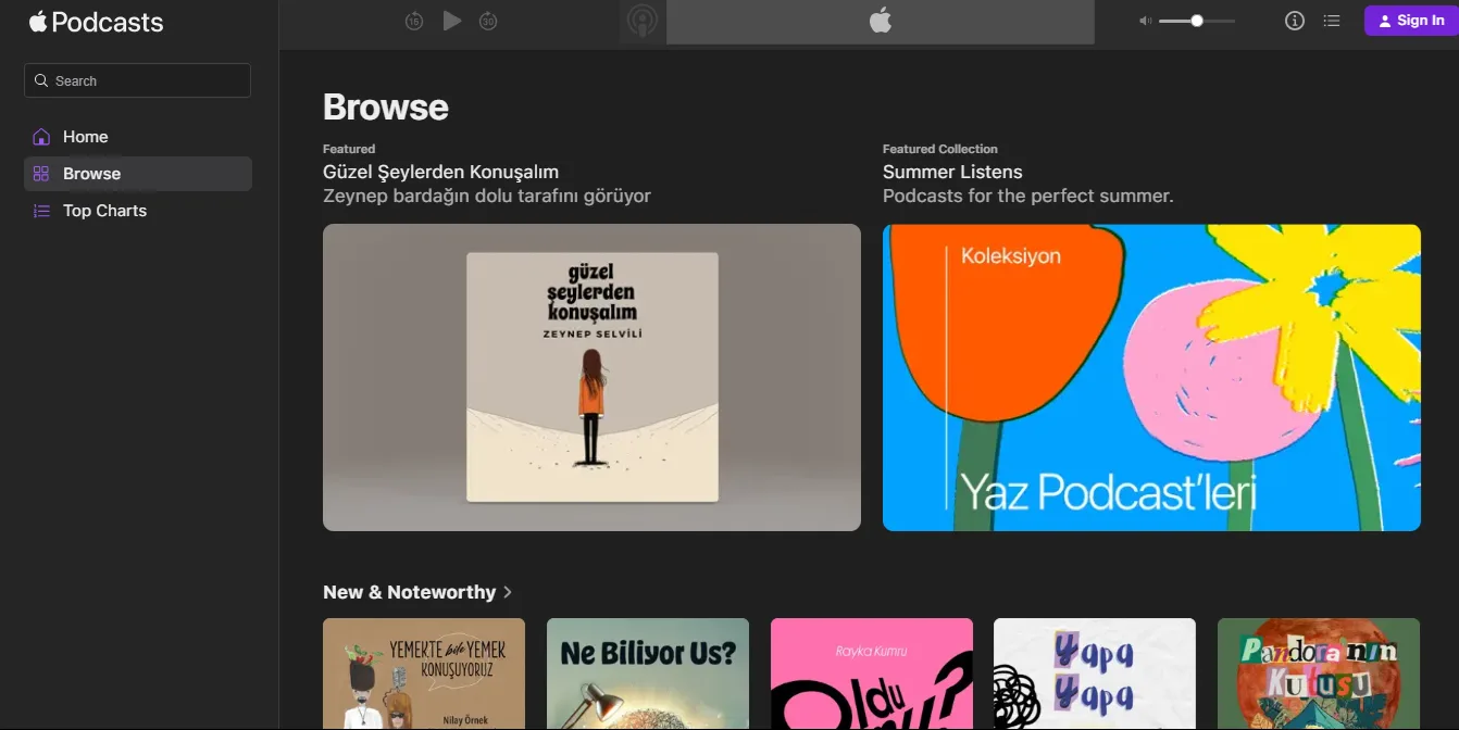 apple podcastler
