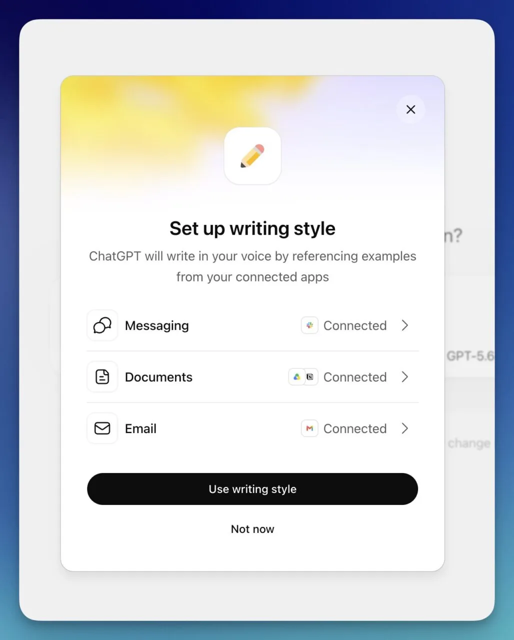 ChatGPT, Gmail ve Slack gibi uygulamalardan kullanıcıların yazım tarzını öğrenecek – görsel 1 ChatGPT, Gmail ve Slack gibi uygulamalardan kullanıcıların yazım tarzını öğrenecek – görsel 1
