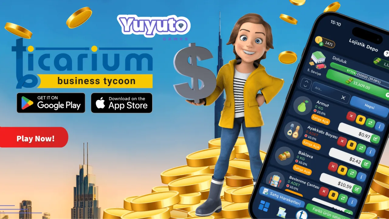 Kapsamlı online mobil simülasyon strateji oyunları geliştiren stüdyo: Yuyuto Games Kapsamlı online mobil simülasyon strateji oyunları geliştiren stüdyo: Yuyuto Games