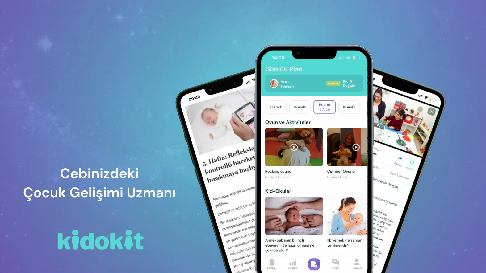 Çocuk gelişimi ve ebeveyn destek platformu: Kidokit