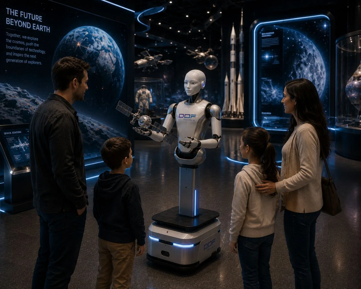 DOF Robotics, Türkiye'nin ilk insansı robot fabrikası DOF TECH'i duyurdu
