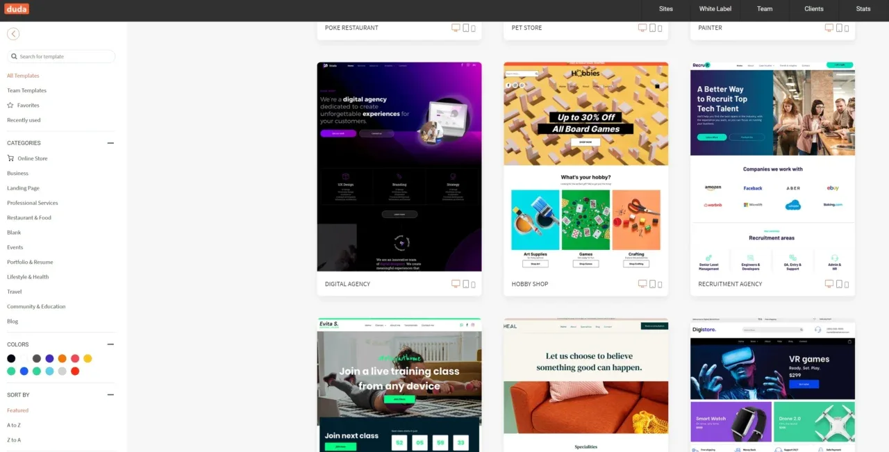 En iyi 5 web site oluşturma platformu – görsel 4 En iyi 5 web site oluşturma platformu – görsel 4