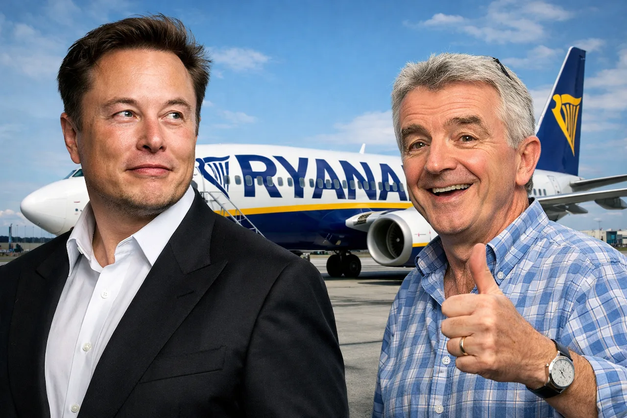 Elon Musk şimdi de Ryanair’ı satın almak istiyor