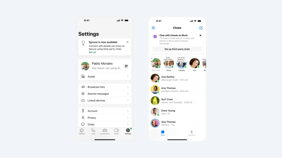 Facebook Messenger ve WhatsApp, diğer mesajlaşma uygulamalarıyla çalışacak – görsel 1 Facebook Messenger ve WhatsApp, diğer mesajlaşma uygulamalarıyla çalışacak – görsel 1