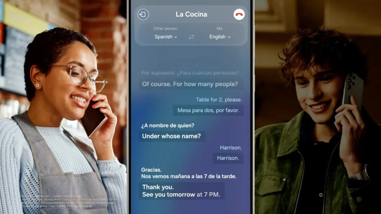 Galaxy AI canlı çeviri özelliği, WhatsApp'a gelebilir Galaxy AI canlı çeviri özelliği, WhatsApp'a gelebilir