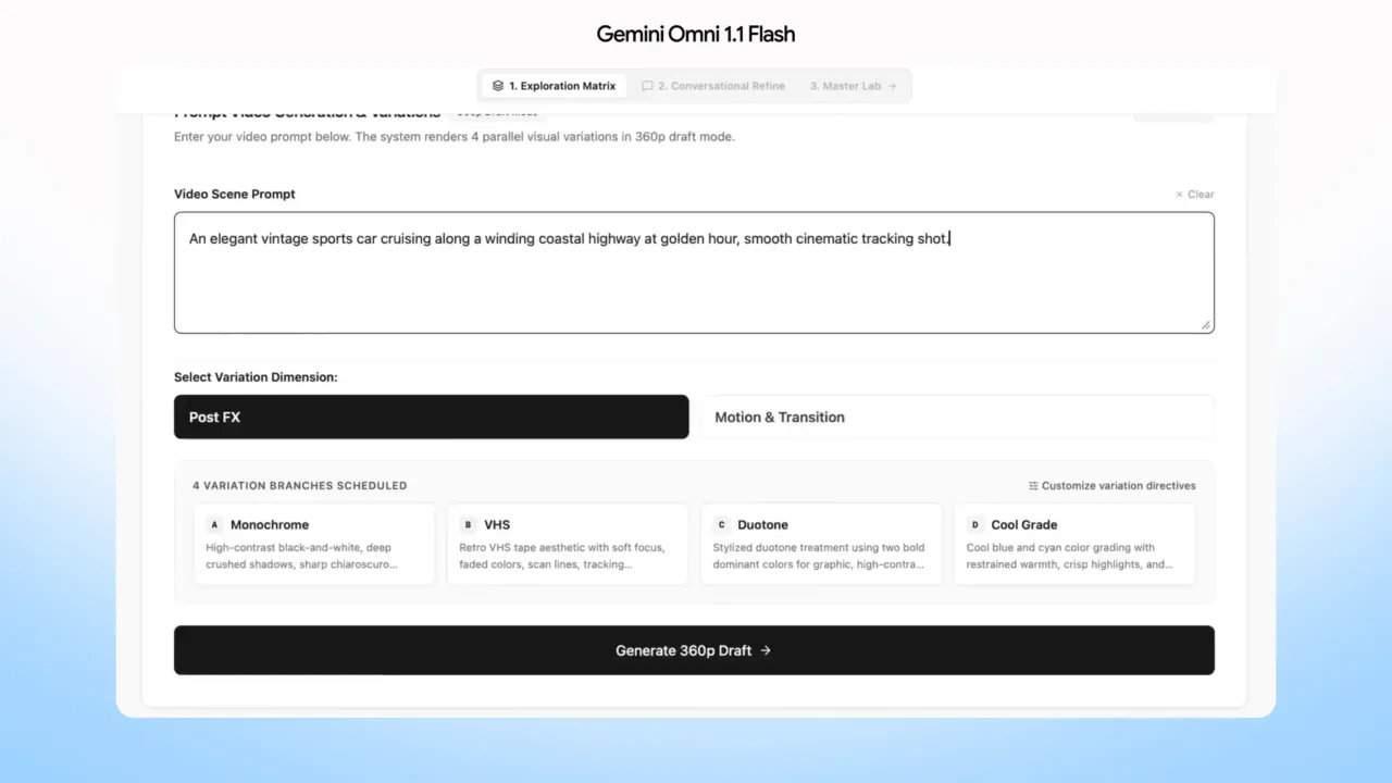 Google, Gemini Omni 1.1 Flash ile yapay zeka video üretimini daha esnek hale getiriyor – görsel 1