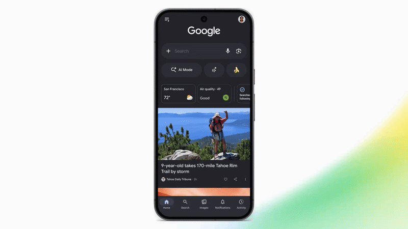 Google, Discover’a sohbetle kişiselleştirme özelliği getiriyor – görsel 1 Google, Discover’a sohbetle kişiselleştirme özelliği getiriyor – görsel 1