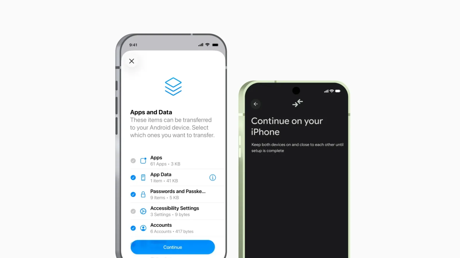 Google, iOS'ten Android'e geçişi kolaylaştıran yeni aracını duyurdu