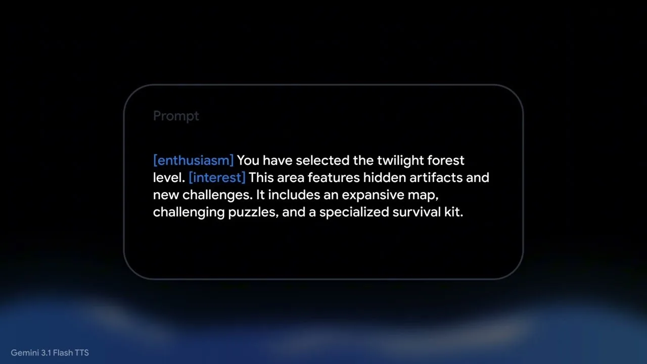 Google, yeni ses modeli Gemini 3.1 Flash TTS'i duyurdu Google, yeni ses modeli Gemini 3.1 Flash TTS'i duyurdu