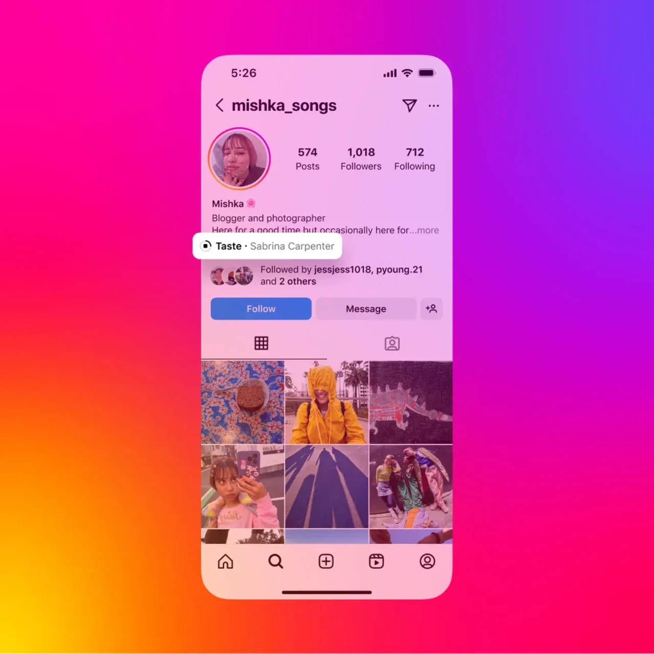 Instagram, profile müzik ekleme özelliğini duyurdu Instagram, profile müzik ekleme özelliğini duyurdu