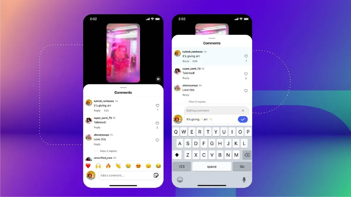 Instagram, yorum düzenleme özelliğini kullanıma sundu Instagram, yorum düzenleme özelliğini kullanıma sundu