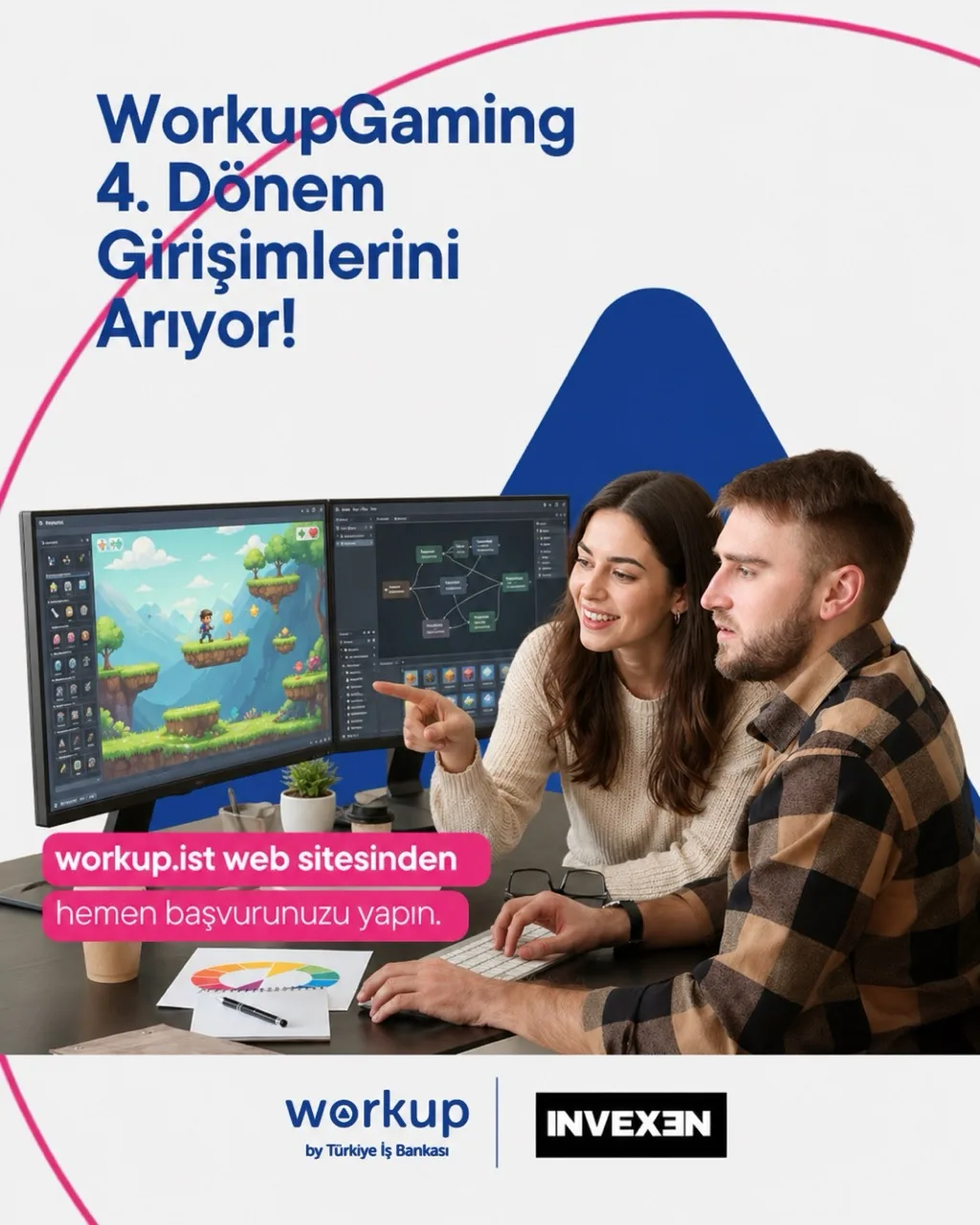 İş Bankası destekli Workup Gaming'in yeni dönem başvuruları açıldı İş Bankası destekli Workup Gaming'in yeni dönem başvuruları açıldı