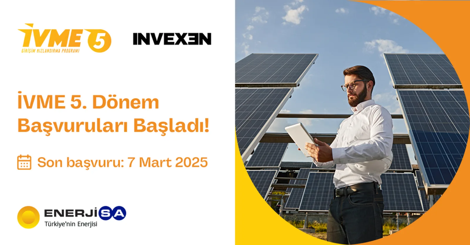 Enerjisa imzalı NAR ve İVME programları için başvurular başladı