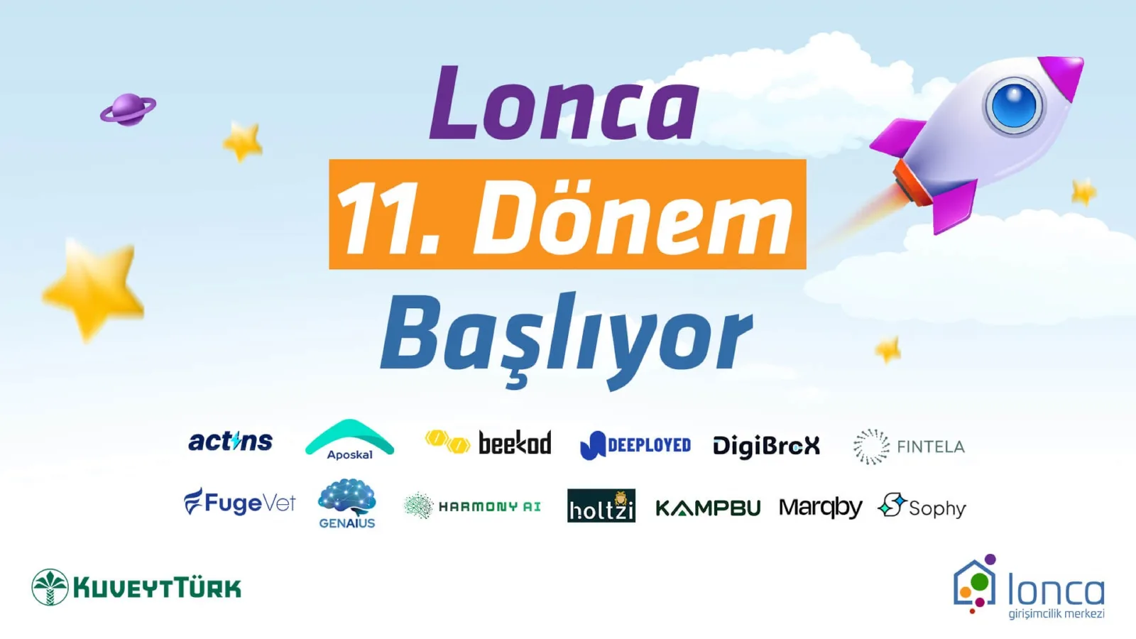 Lonca Girişimcilik Merkezi'nin 11. dönemine seçilen 13 girişim