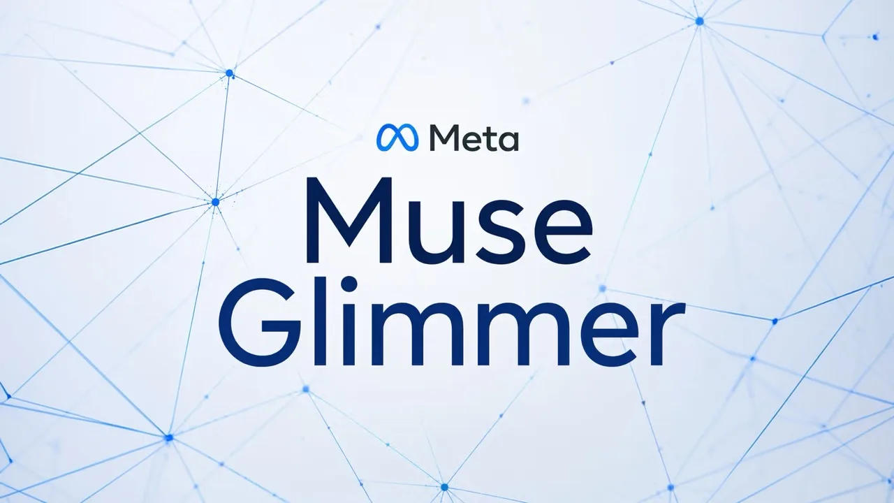 Meta, kişisel cihazlara yönelik açık ağırlıklı yeni yapay zeka modeli Muse Glimmer'i tanıttı