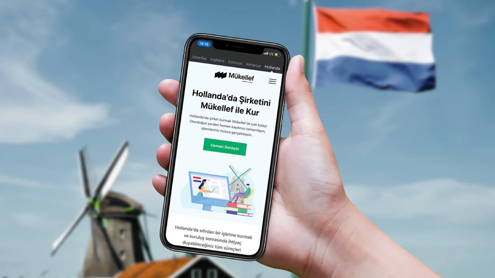 Mükellef Hollanda'ya açılıyor