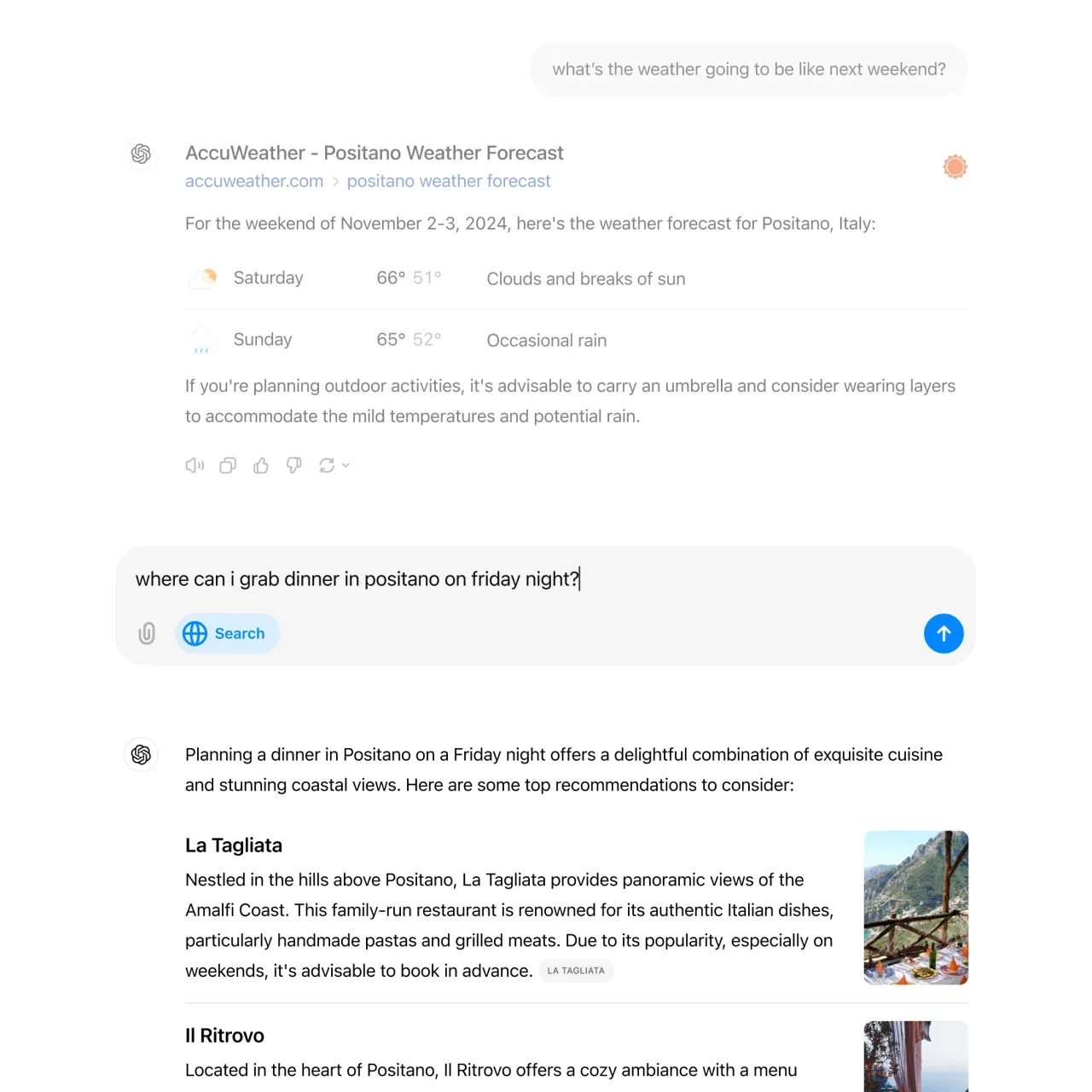 OpenAI ChatGPT Search