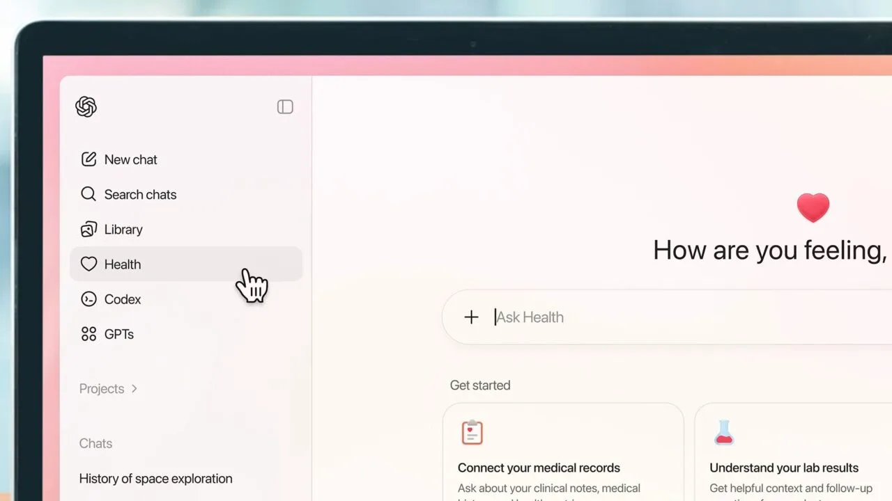 OpenAI, ChatGPT'yi sağlık asistanına dönüştüren Health modunu tanıttı OpenAI, ChatGPT'yi sağlık asistanına dönüştüren Health modunu tanıttı