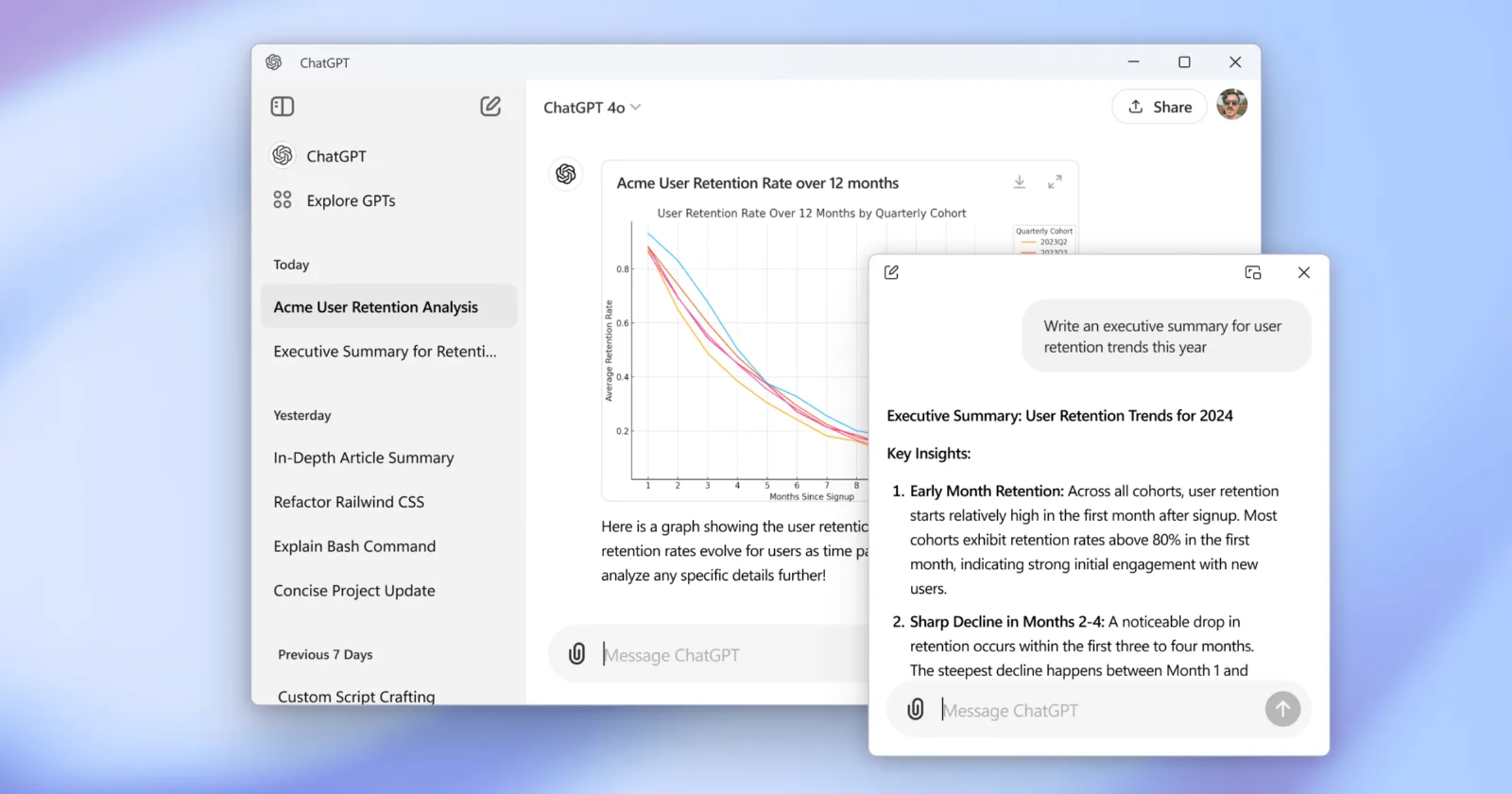 OpenAI, Windows için ChatGPT uygulaması yayınladı