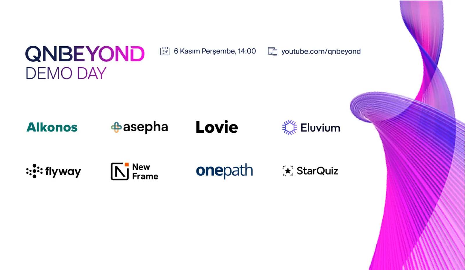 QNBEYOND Hızlandırma Programı'nın 7. döneminden mezun olan 8 girişim