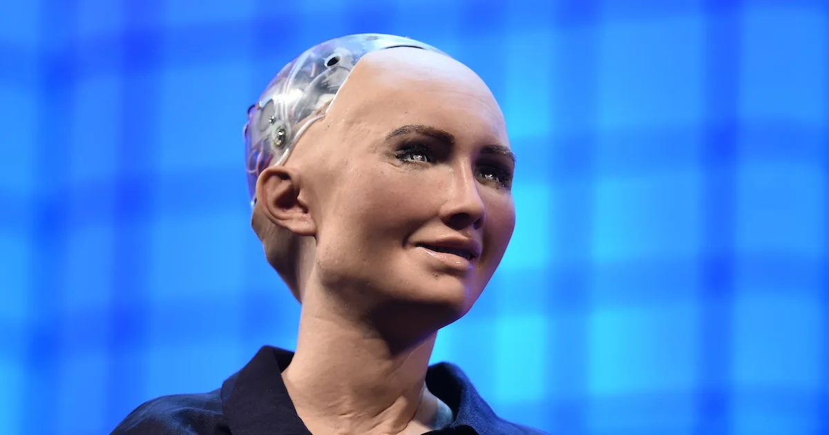 İnsansı robot Sophia, Mevzular Açık Mikrofon'a konuk oluyor