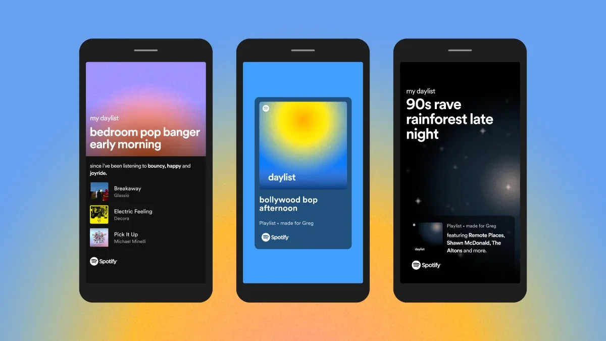 Spotify, ruh haline göre değişen daylist listelerini kullanıma sundu