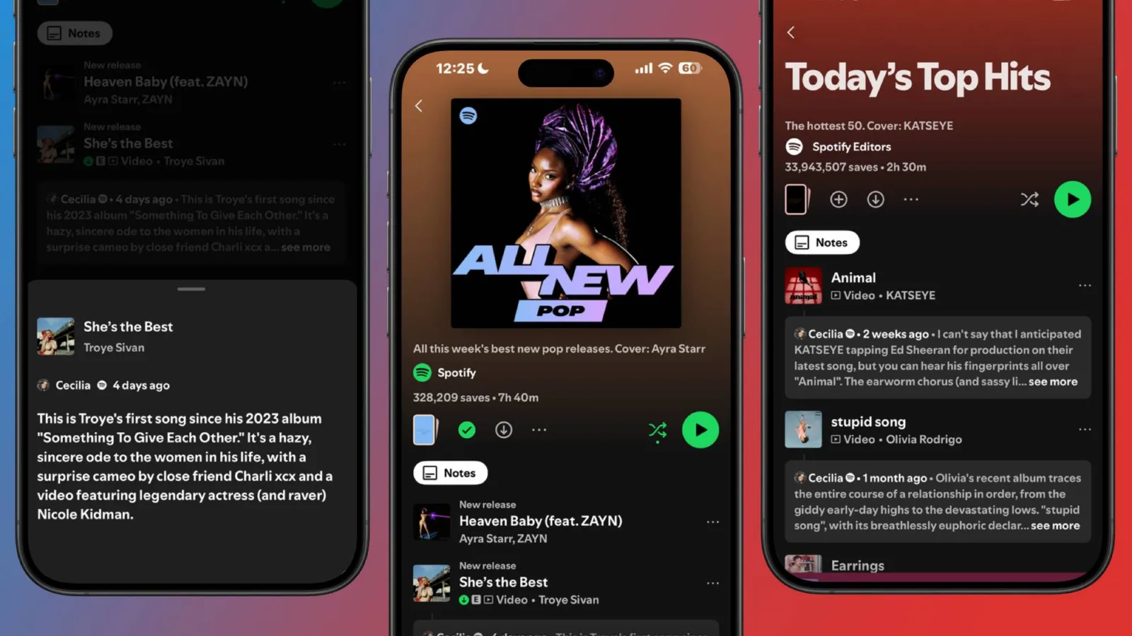 Spotify, çalma listelerine not ekleme özelliğini kullanıma sundu