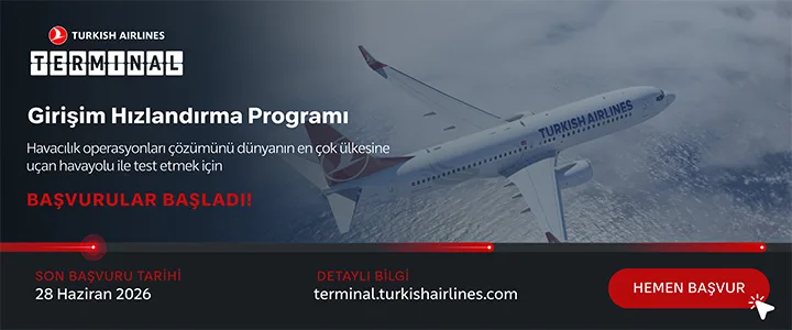 Türk Hava Yolları Terminal Girişim Hızlandırma Programı’nın yeni dönem başvuruları başladı