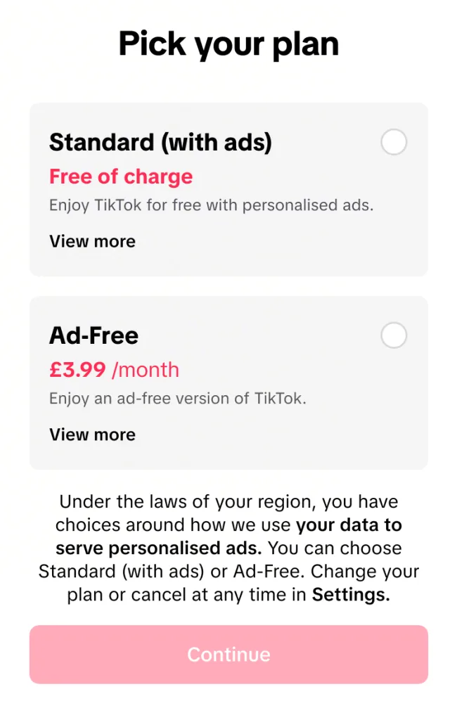 TikTok, reklamsız deneyim için abonelik sunmaya başlıyor – görsel 1 TikTok, reklamsız deneyim için abonelik sunmaya başlıyor – görsel 1