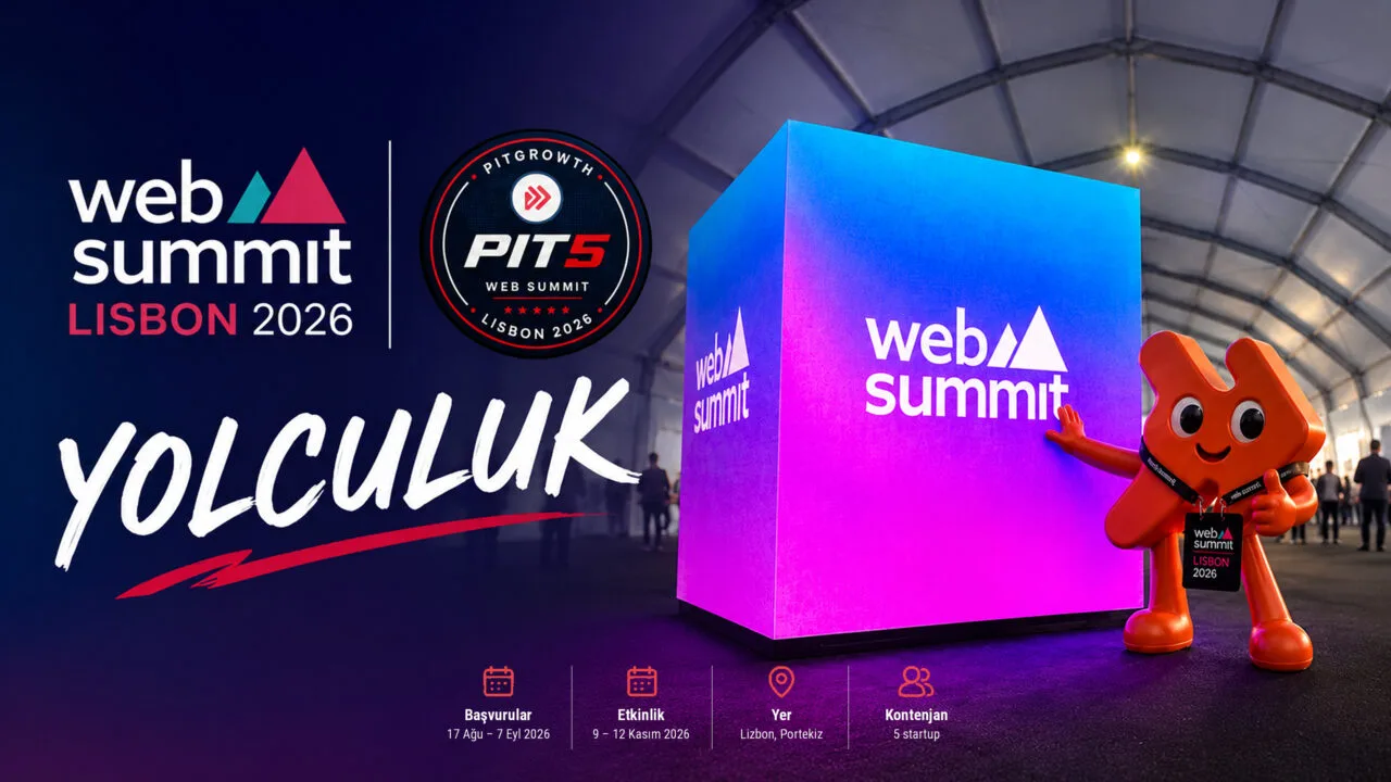 PitGrowth, 5 yerli girişimi Global5 programıyla Web Summit Lisbon 2026'ya götürüyor – görsel 1