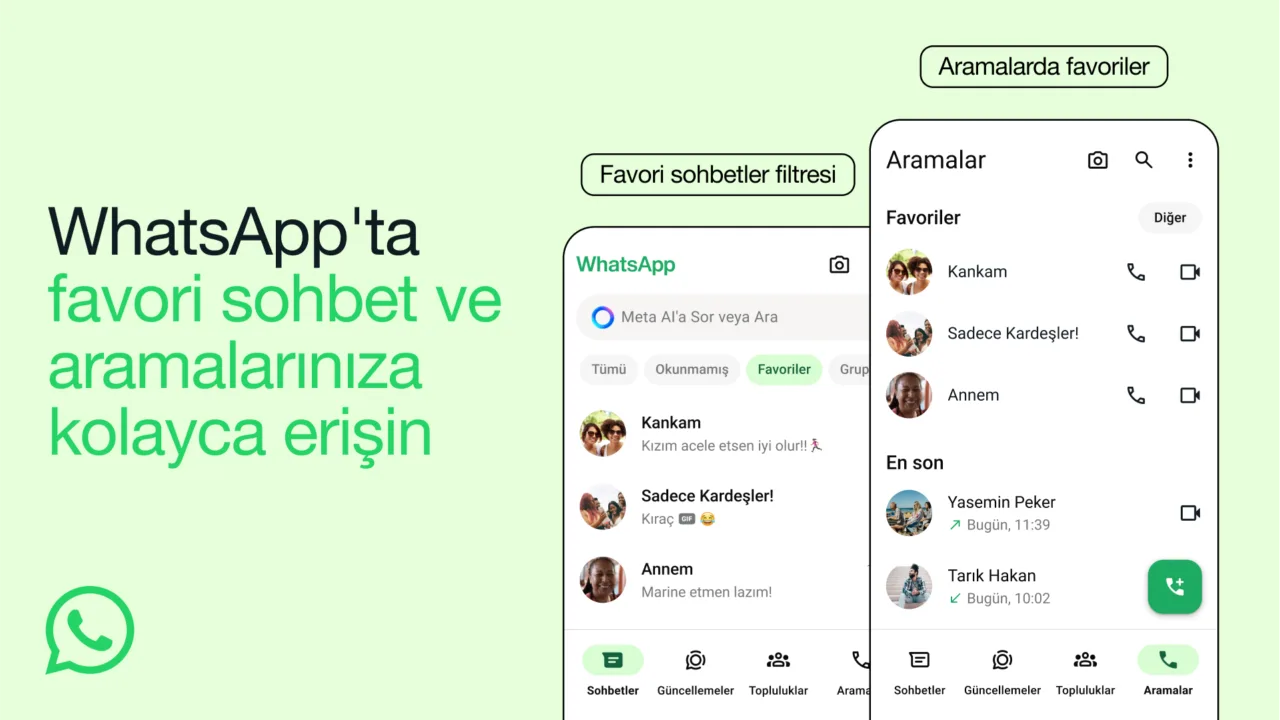 WhatsApp, Favoriler özelliğini duyurdu WhatsApp, Favoriler özelliğini duyurdu