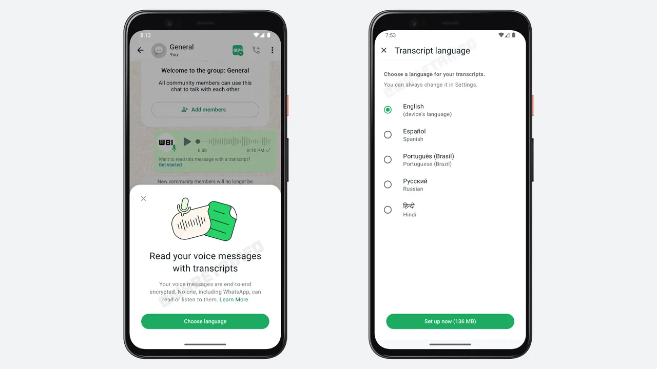 WhatsApp, işletme hesapları ve sesli mesajlar için yeni özellikler sunuyor – görsel 2 WhatsApp, işletme hesapları ve sesli mesajlar için yeni özellikler sunuyor – görsel 2