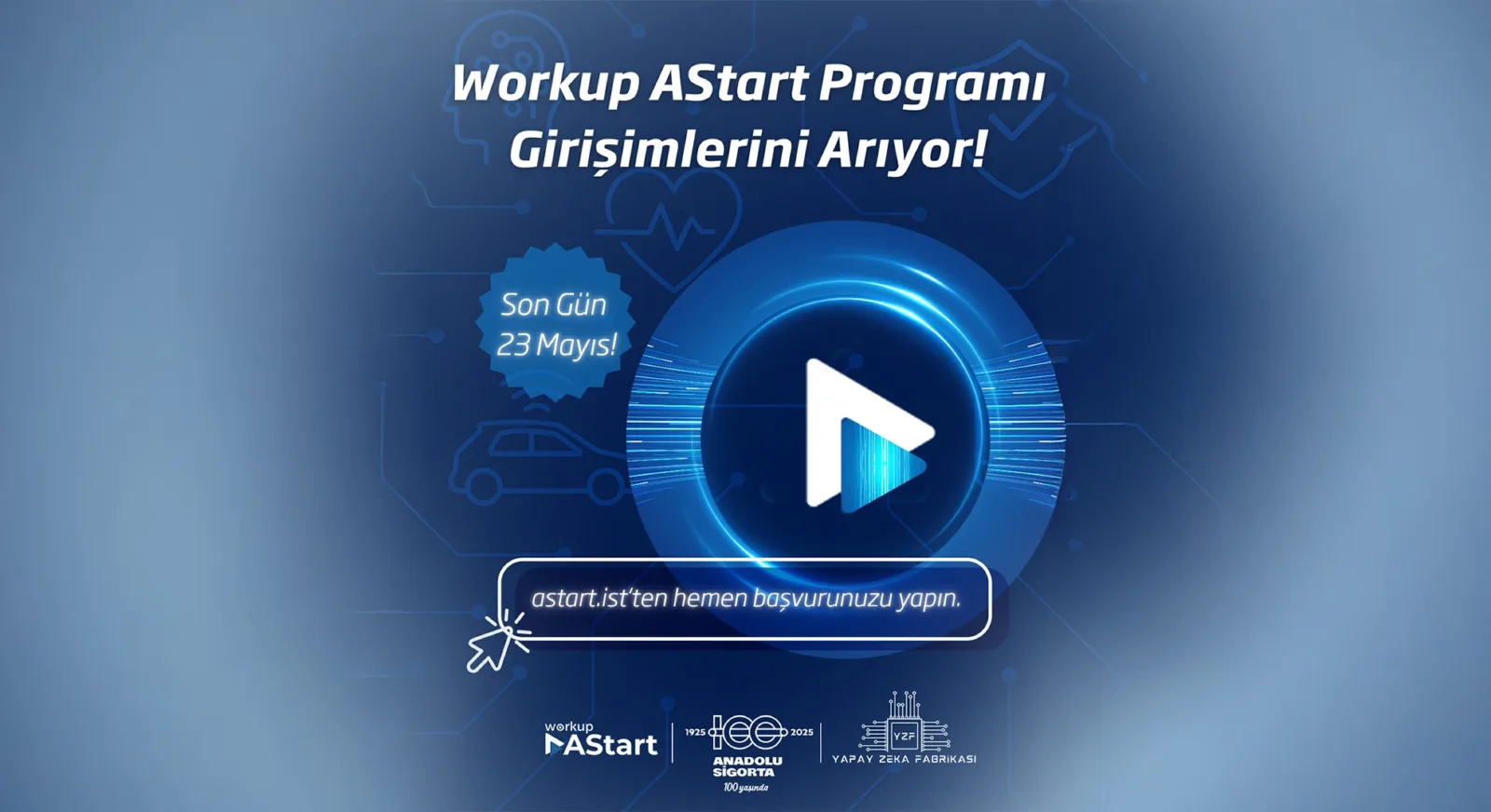 Türkiye İş Bankası ve Anadolu Sigorta iş birliğinde Workup AStart başlıyor