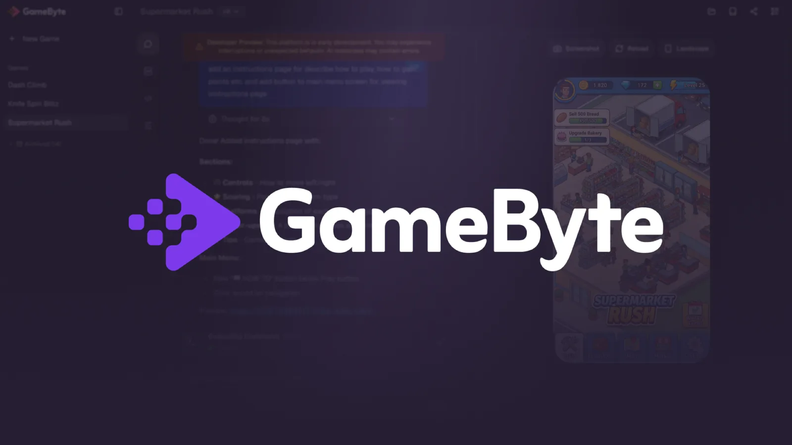 Yapay zeka destekli oyun üretme platformu GameByte, 1 milyon dolar yatırım aldı