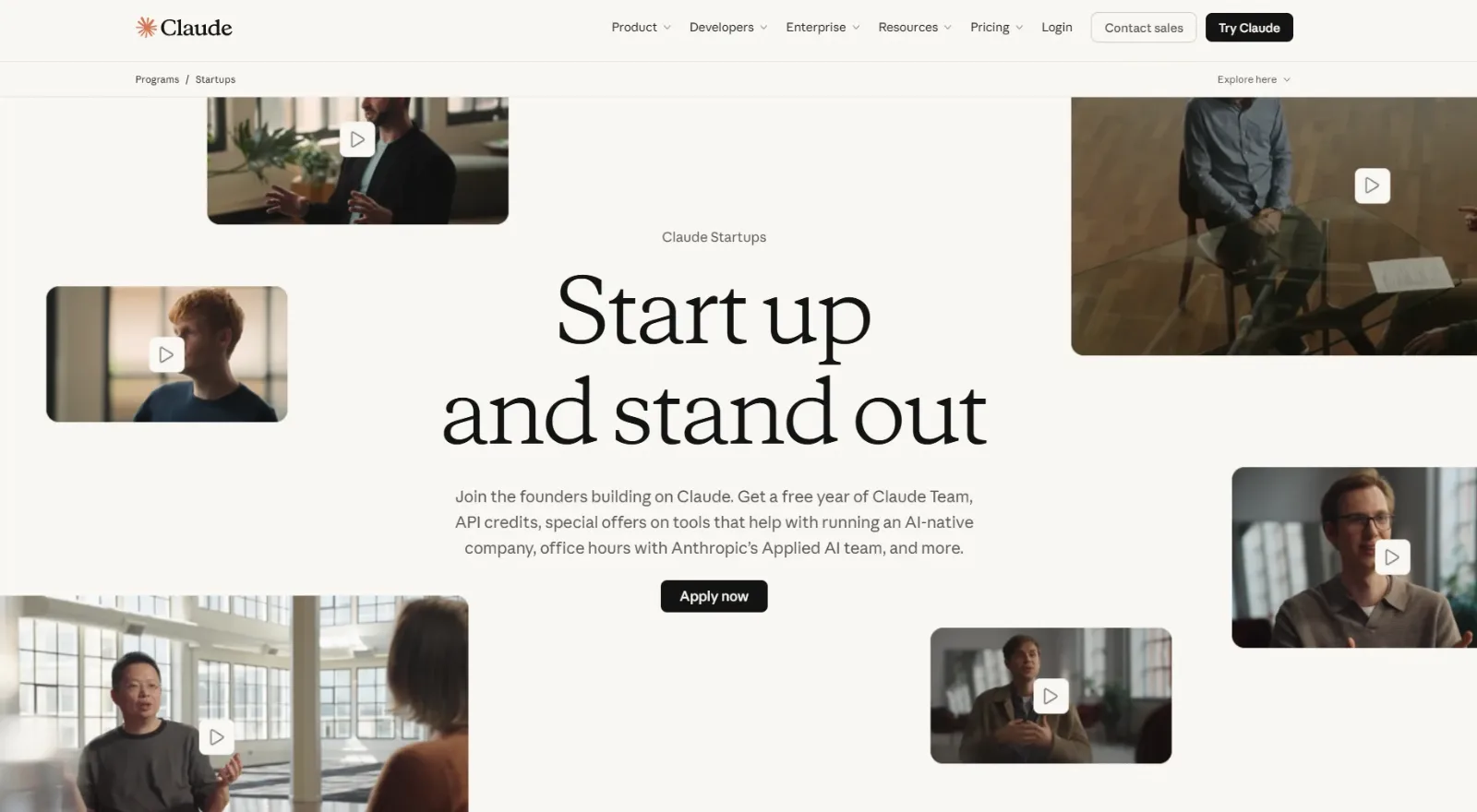 Anthropic, yapay zeka girişimlerine yönelik yeni programı Claude for Startups'ı duyurdu Anthropic, yapay zeka girişimlerine yönelik yeni programı Claude for Startups'ı duyurdu
