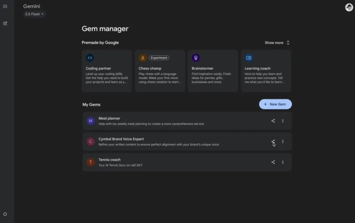 Google, Gemini'ın Gems özelliğini kaldırıyor Google, Gemini'ın Gems özelliğini kaldırıyor