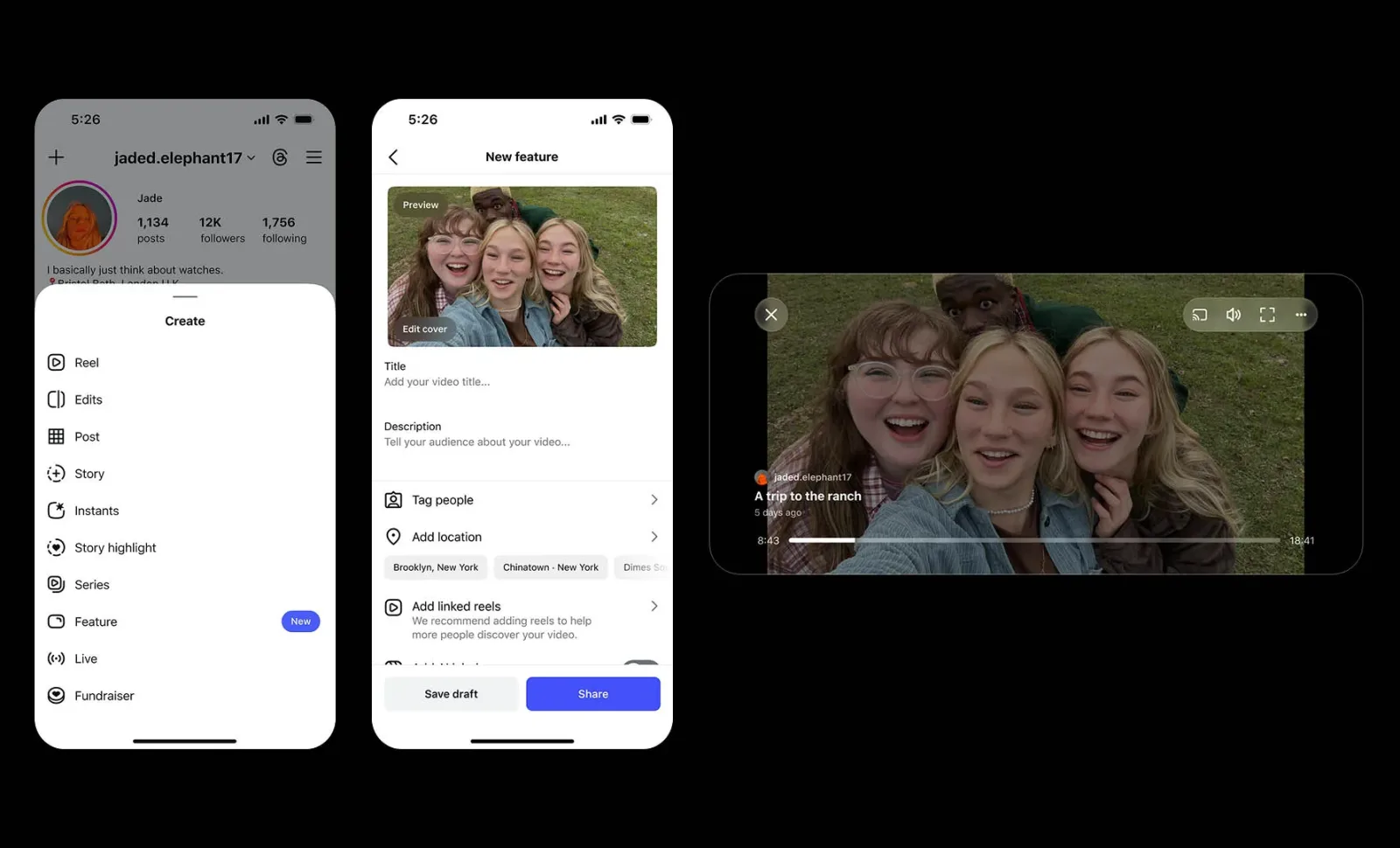Instagram, 90 dakikalık video paylaşma özelliğini test ediyor Instagram, 90 dakikalık video paylaşma özelliğini test ediyor