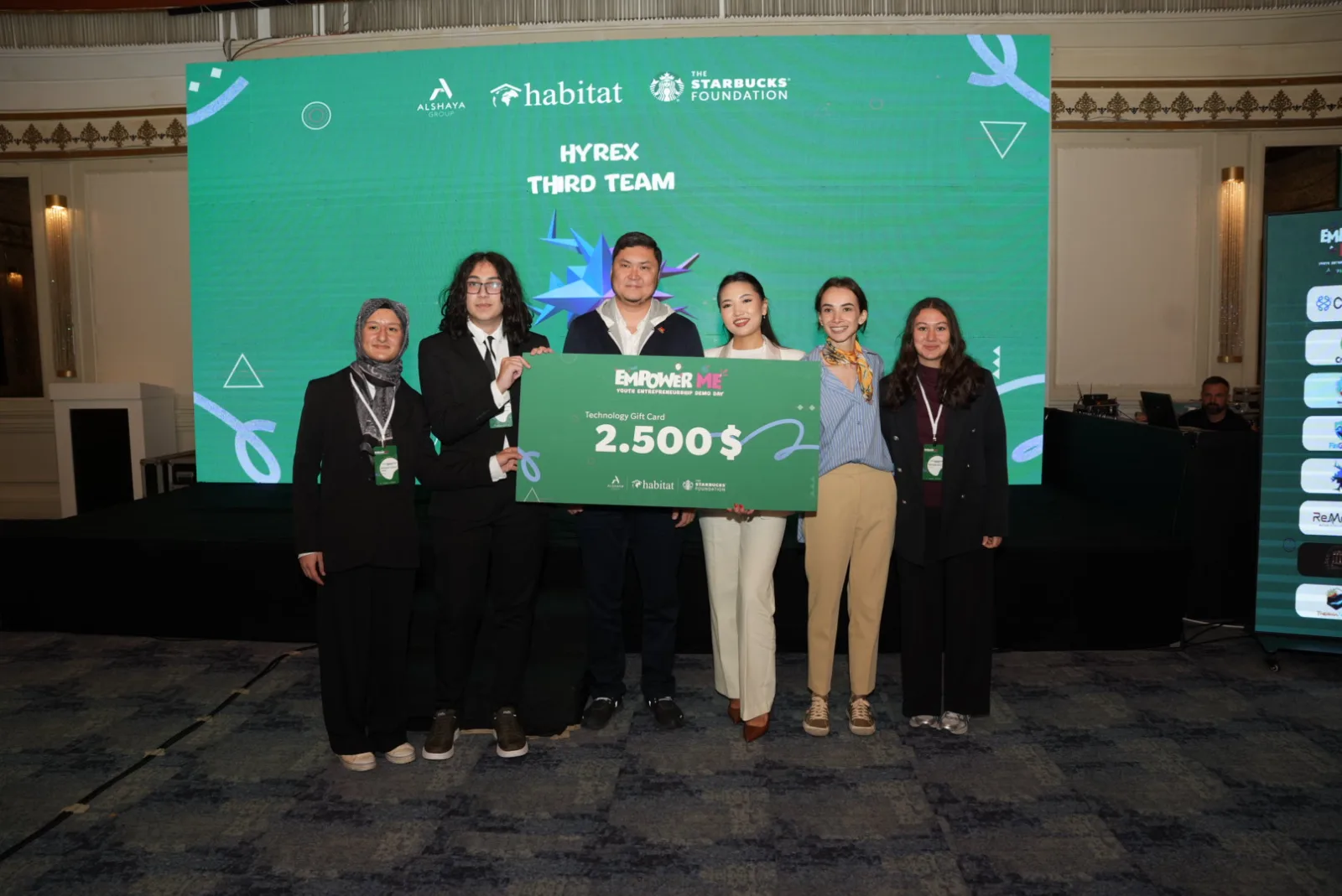 Starbucks ve Habitat Derneği imzalı EmpowerMe Programı'nda dereceye giren üç girişim Starbucks ve Habitat Derneği imzalı EmpowerMe Programı'nda dereceye giren üç girişim