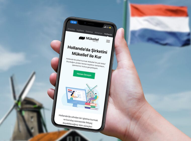 Mükellef Hollanda'ya açılıyor